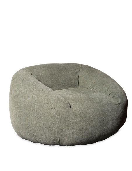 Gros fauteuil pouf forme boule très confortable