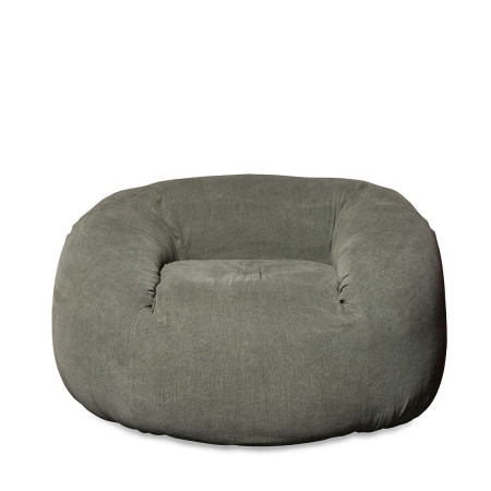 Gros fauteuil pouf forme boule très...