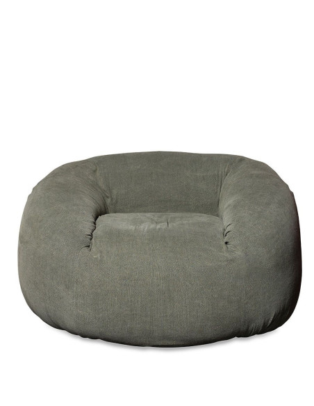 Gros fauteuil pouf forme boule très confortable