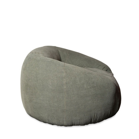 Gros fauteuil pouf forme boule très...