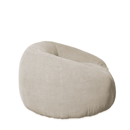 Gros fauteuil pouf forme boule très...