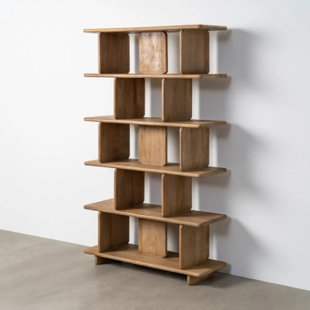 Meuble bibliothèque à 5 étagères bois...