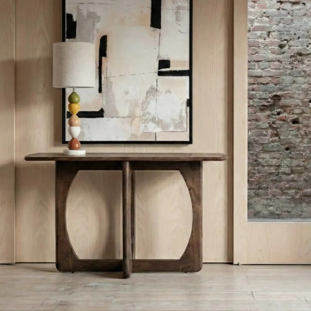 Console design en bois de manguier...