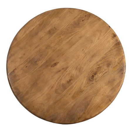 Table de repas ronde en bois massif...
