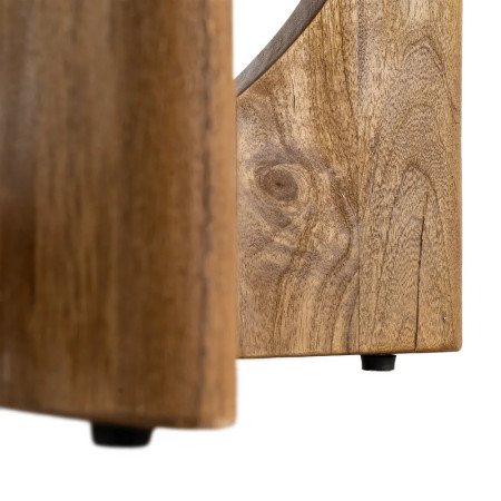 Table de repas ronde en bois massif...