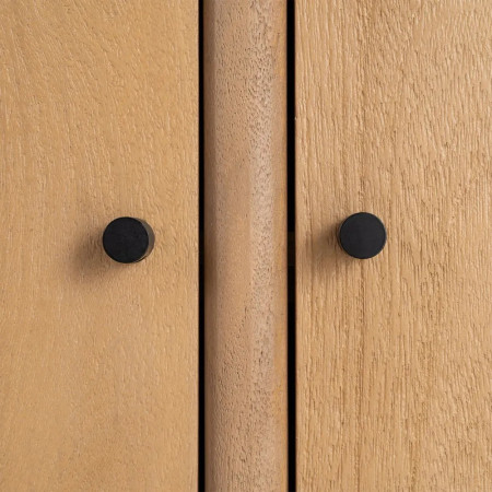 Buffet 3 portes en manguier teinte...