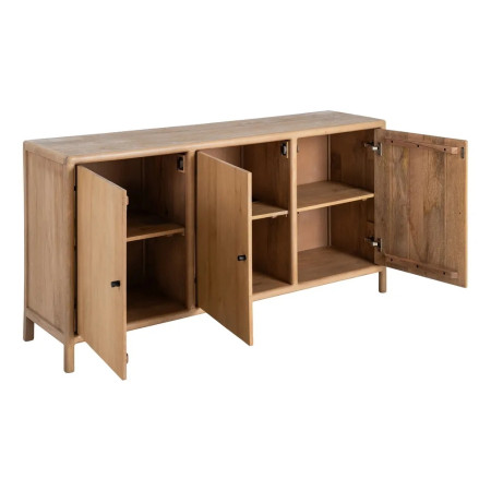 Buffet 3 portes en manguier teinte...