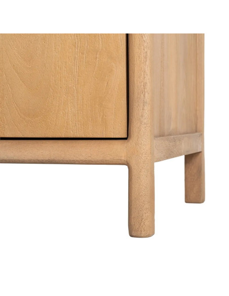 Buffet 3 portes en manguier teinte claire