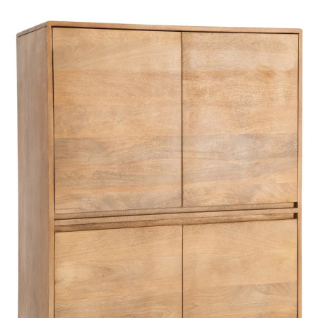 Armoire avec piètement surélevé bois...