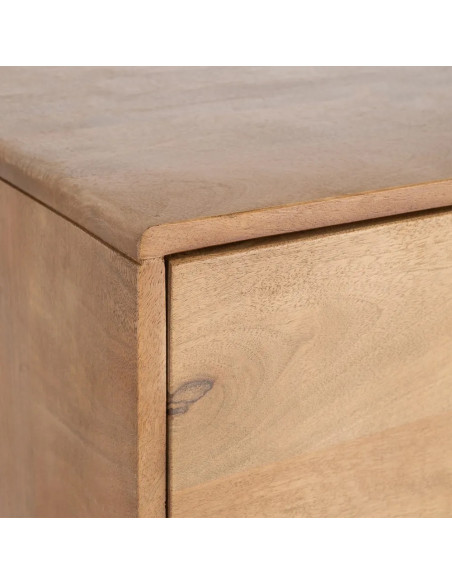 Armoire avec piètement surélevé bois massif de manguier