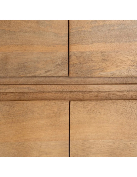 Armoire avec piètement surélevé bois massif de manguier