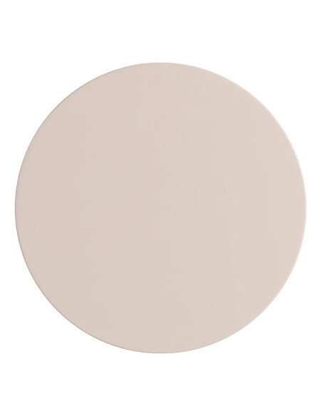 Table d'appoint en métal laqué coloré