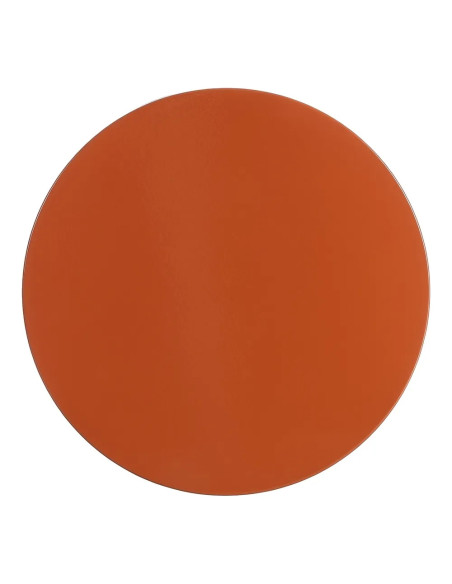 Table d'appoint en métal laqué coloré