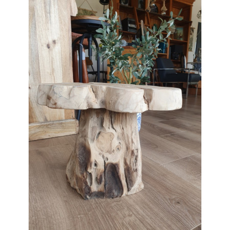 Support pour plantes tronc d'arbre Support pour plantes tronc d'arbre