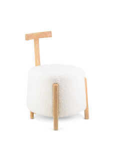 Pouf rond avec poignée... 2