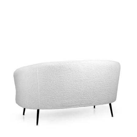 Canapé banquette forme haricot tissu...