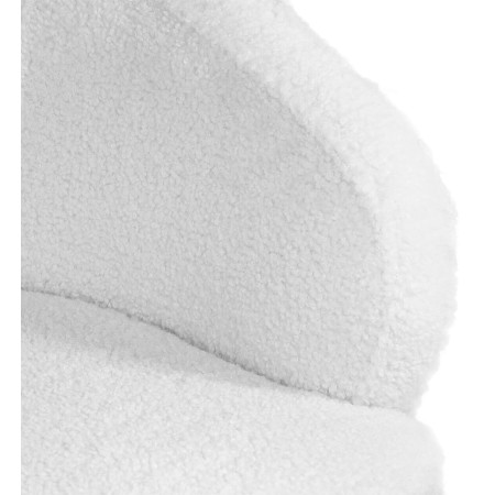 Canapé banquette forme haricot tissu...