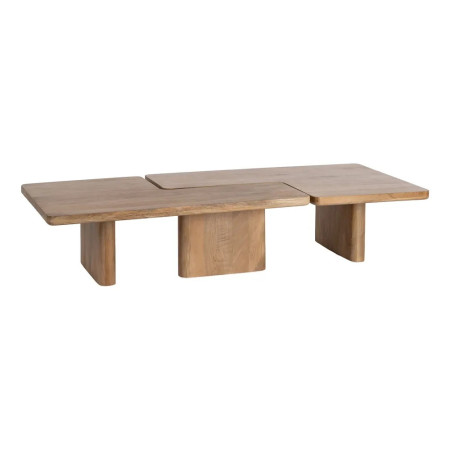 Lot de 2 tables basses modulables en... Lot de 2 tables basses modulables en...