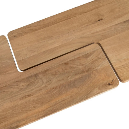 Lot de 2 tables basses modulables en... Lot de 2 tables basses modulables en...