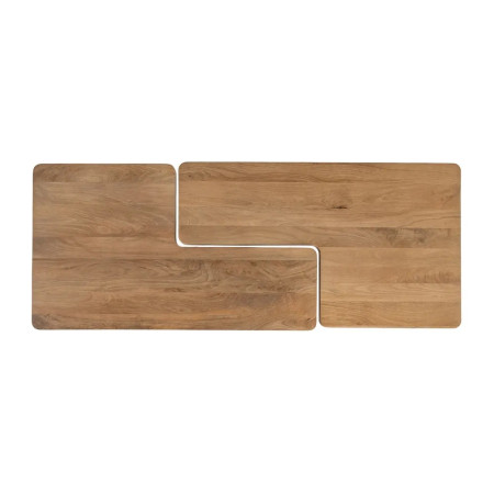 Lot de 2 tables basses modulables en... Lot de 2 tables basses modulables en...