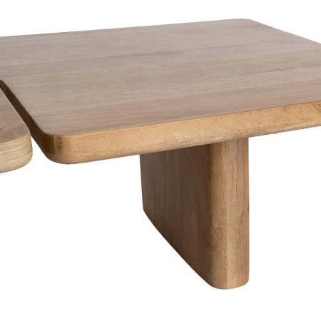 Lot de 2 tables basses modulables en... Lot de 2 tables basses modulables en...