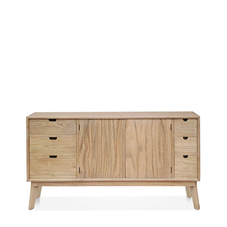 Buffet scandinave bois massif de mindi