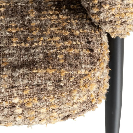 Lot de 2 fauteuils bas en tissu...