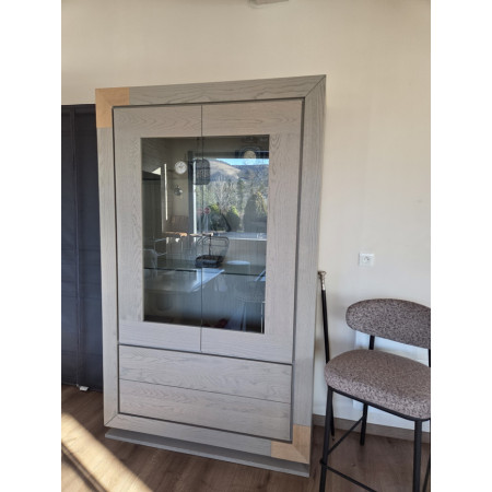 Vitrine Onyx deux portes et deux...