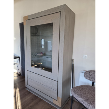 Vitrine Onyx deux portes et deux...