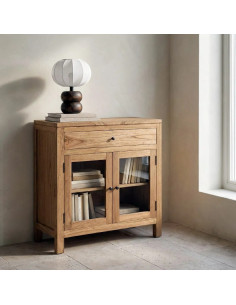 Meuble de rangement vitré...