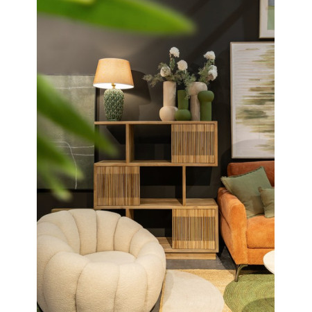 Fauteuil confortable boule en tissu... Fauteuil confortable boule en tissu...