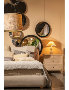 Lit design matelassé en...