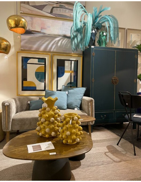 Armoire chinoise 2 portes et 2 tiroirs