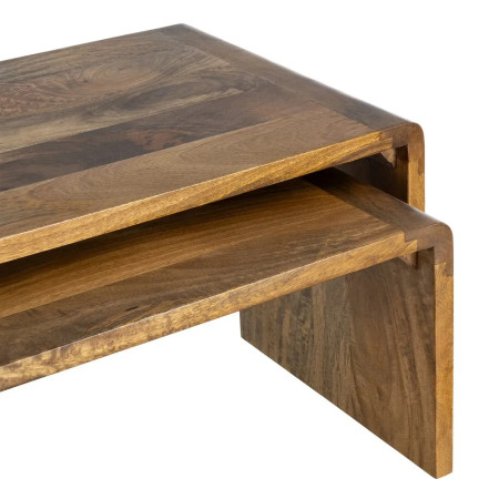 Set de 2 tables basses minimalistes... Set de 2 tables basses minimalistes...