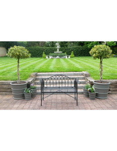 Banc métallique 2 places 2