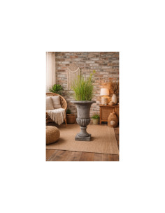 Vase Médicis couleur taupe... 2