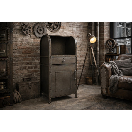 Table de chevet avec niche Industrielle