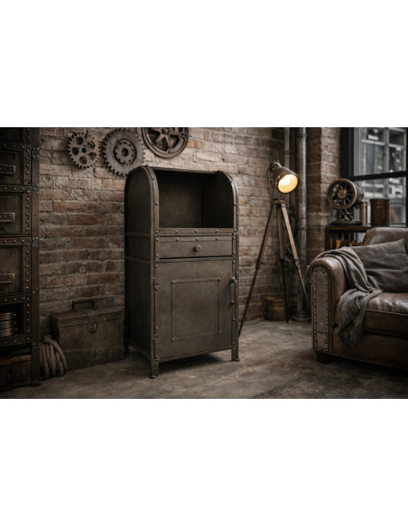 Table de chevet avec niche Industrielle