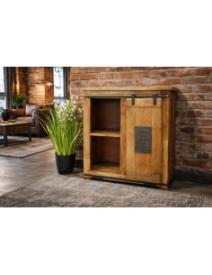 Buffet industriel en bois...