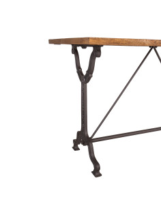 Table bistrot rectangle en... 2