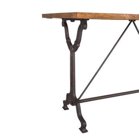 Table bistrot rectangle en manguier...