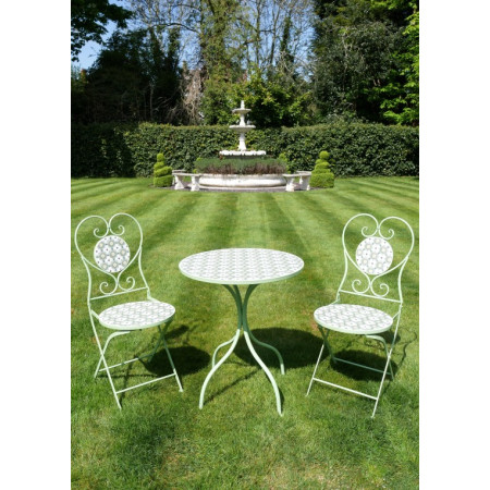 Ensemble de jardin en métal et...