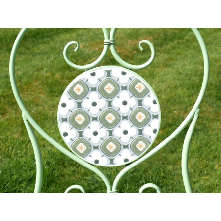 Ensemble de jardin en métal et...