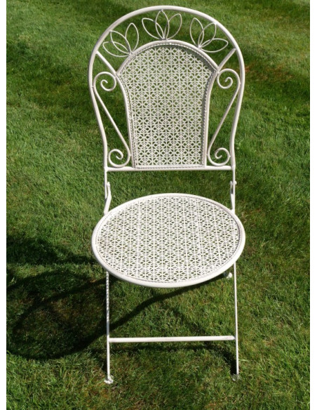 Set de jardin avec deux chaises pliantes Portofino