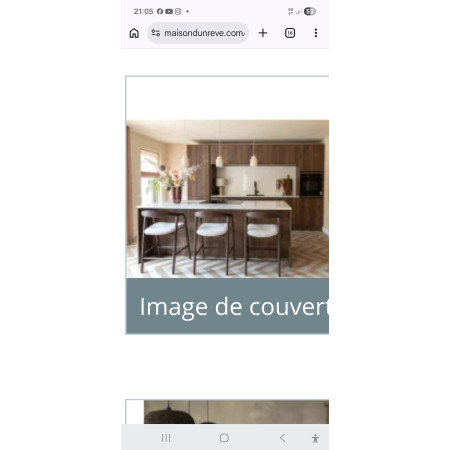 Tabouret de bar en bois marron teinté...