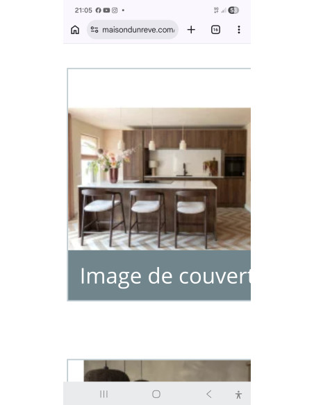 Tabouret de bar en bois marron teinté et assise rembourrée