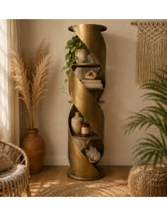 Bibliothèque colonne design...