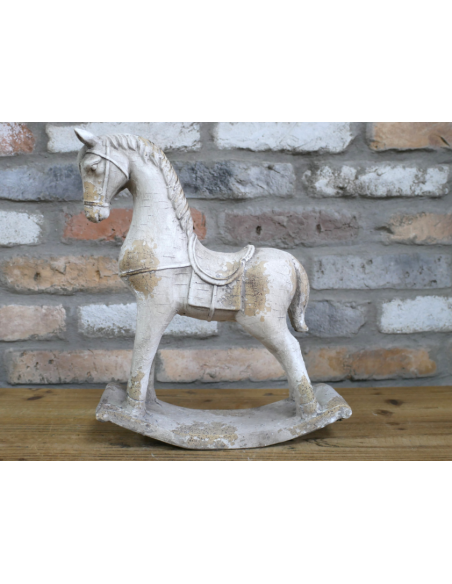 Cheval à bascule artistique décoratif en MGO