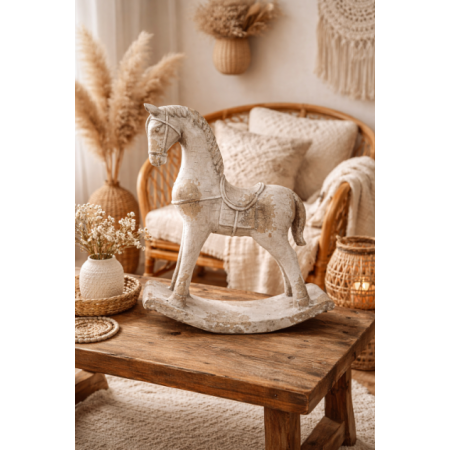 Cheval à bascule artistique décoratif...
