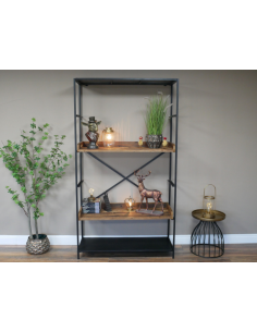 Étagère industrielle bois... 2